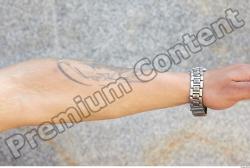 Forearm Man White Tattoo Nude Average